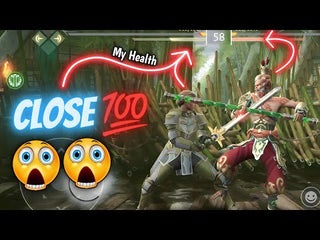 Amazing Gameplay Against Passive Player In Shadow fight arena