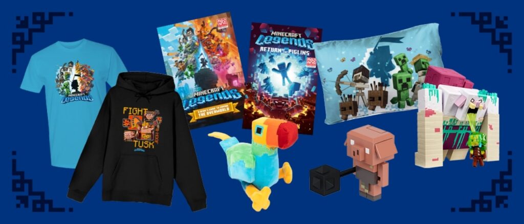 Check Out This Gift Guide Featuring New Minecraft Legends Products!