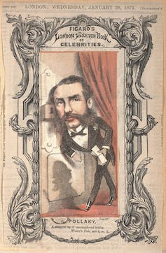 man in a tuxedo with Victorian muttonchops