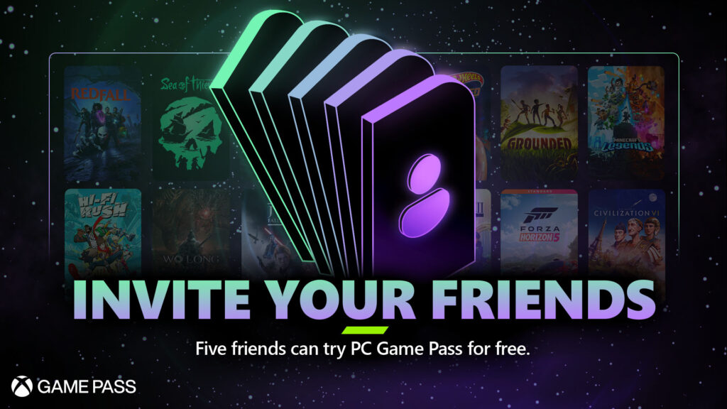 Invite Your Friends and Play Together – Announcing Game Pass’ New Friend Referral Program