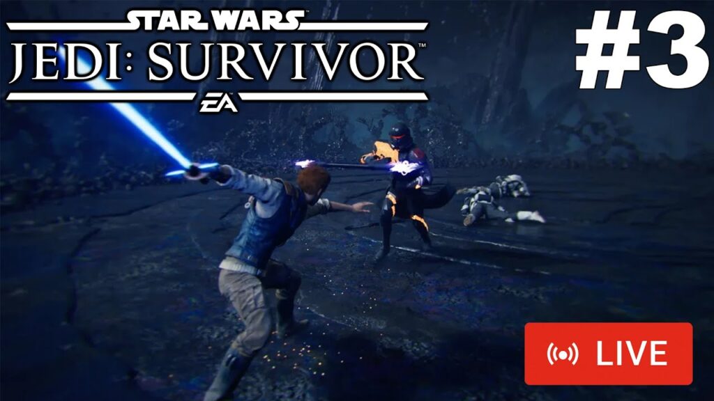 Star Wars Jedi: Survivor Live Stream gameplay - Part 3