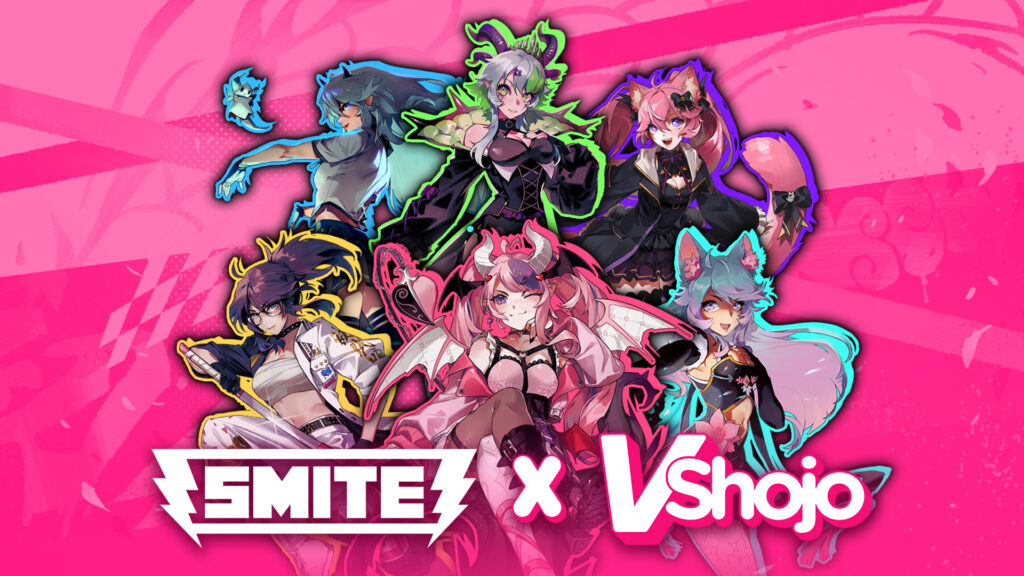 VShojo’s Anime VTubers Fight Gods in Smite’s Newest Crossover