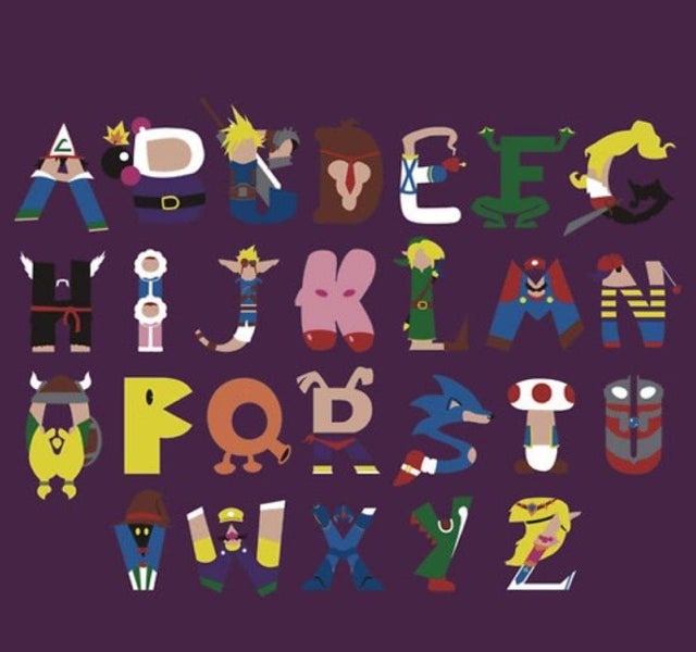 Video Game Alphabet