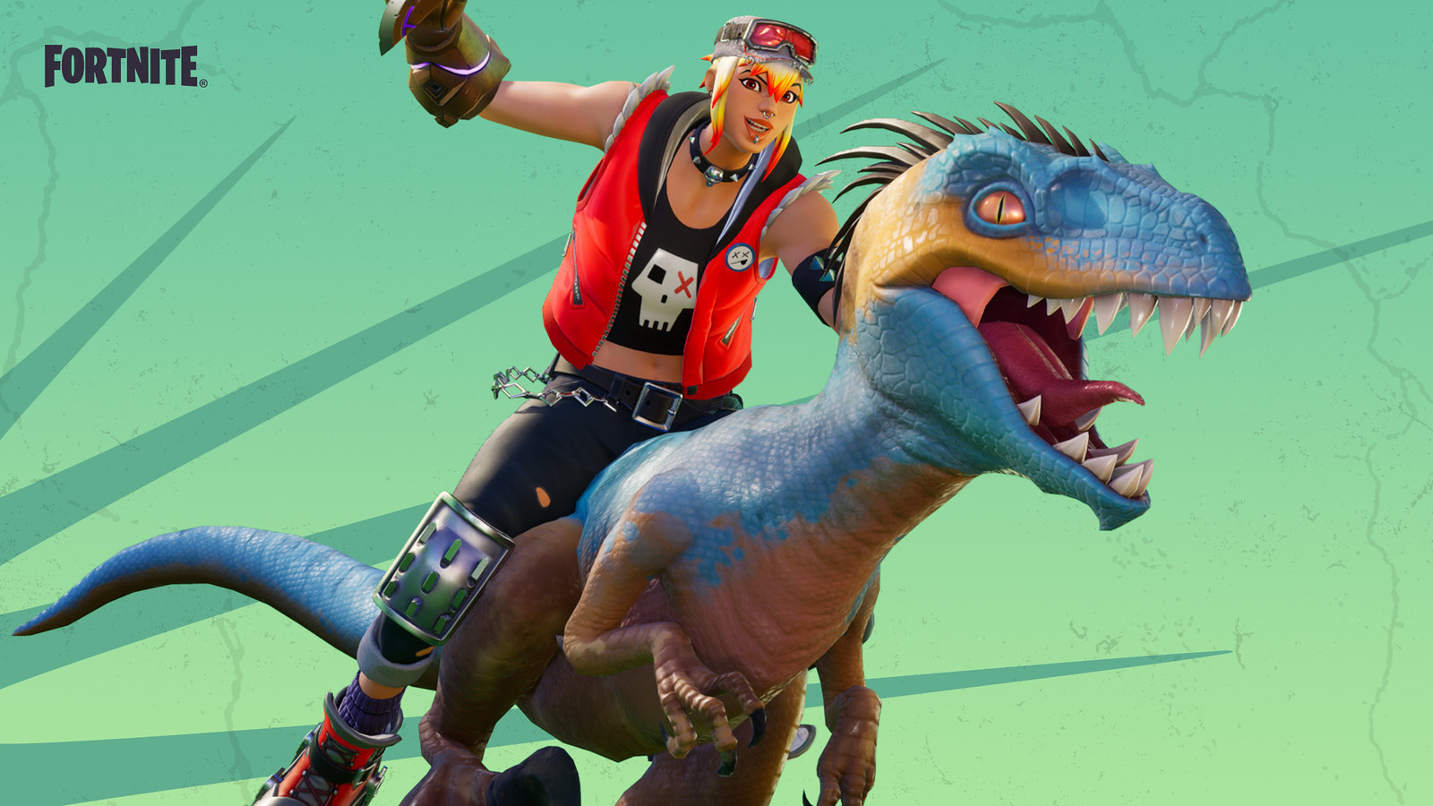 Fortnite Raptor Riding