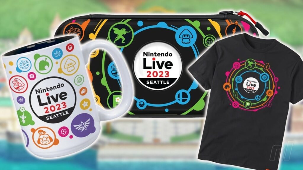 Celebrate Nintendo Live 2023 With Stylish Switch Cases, T-Shirts, And More