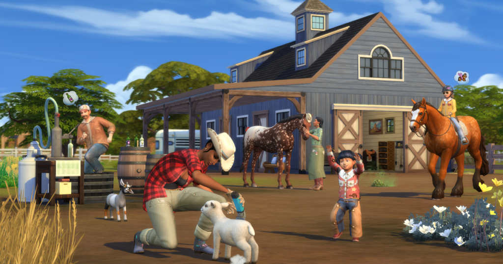 The Sims 4's Horse Ranch expansion is official, coming 20th July