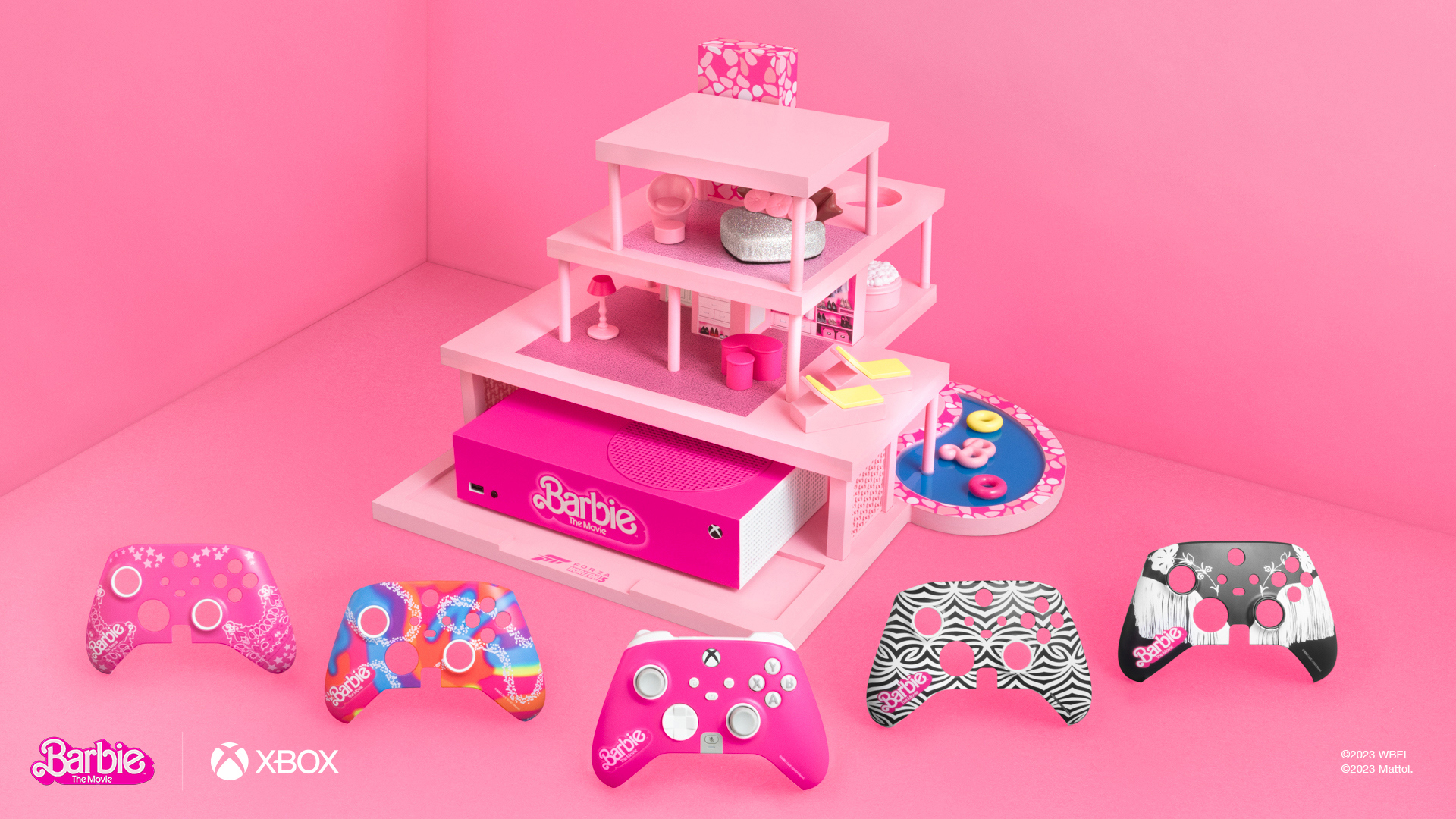 Xbox Barbie Custom Console