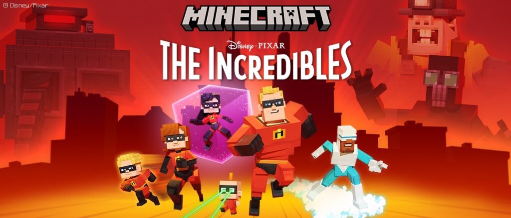 Minecraft “The Incredibles” DLC Available Now!