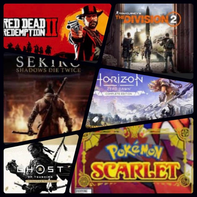 The top 6 games I beat as an adult..what should I play next?