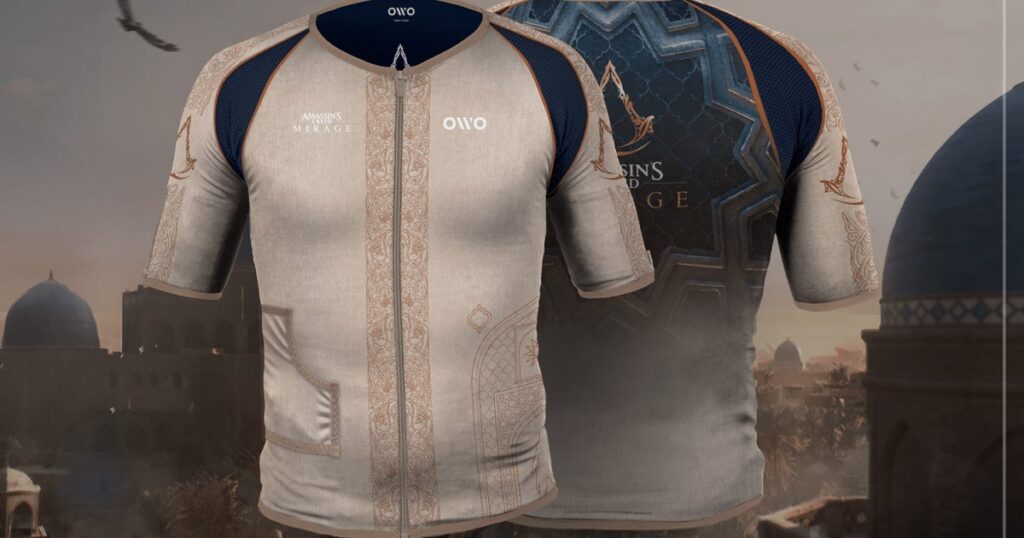 There's an official Assassin's Creed Mirage "haptic gaming suit" on the way