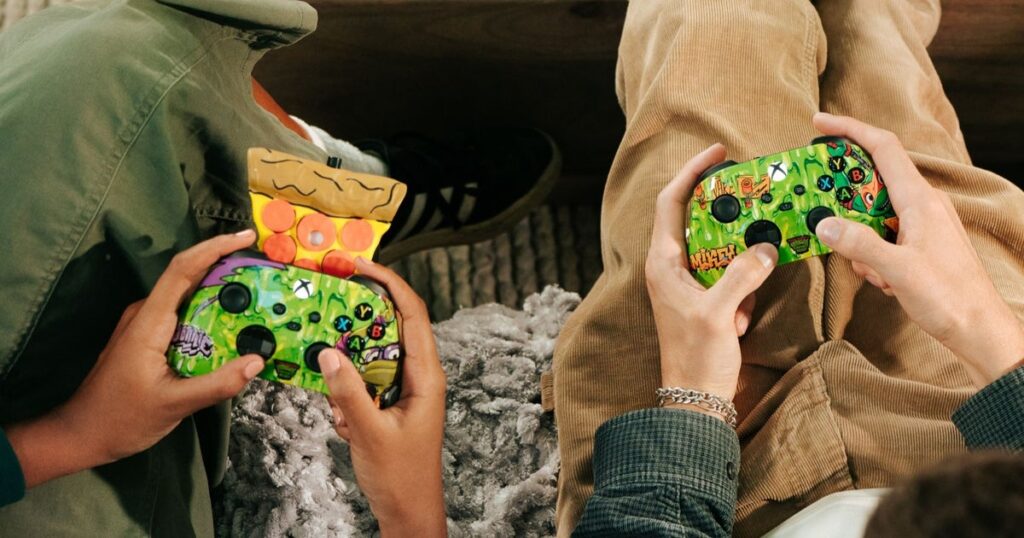 Xbox announces pizza-scented controller in collaboration with Teenage Mutant Ninja Turtles