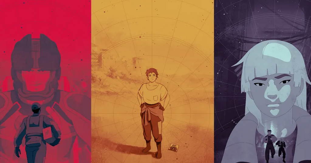 Starfield animated videos introduce you to three cities in the Settled Systems