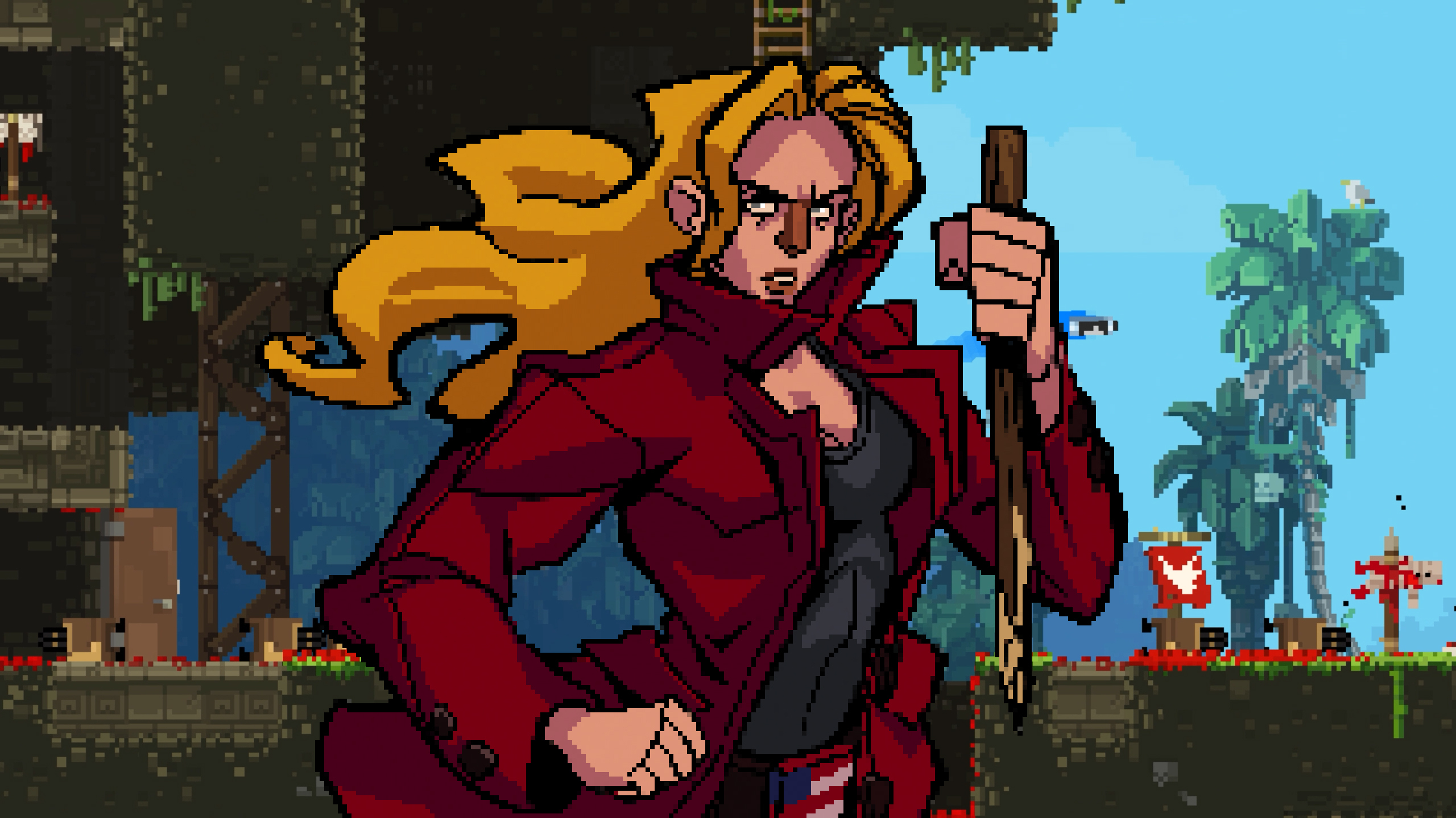 Broforce Forever - Broffy the Vampire Slayer Image