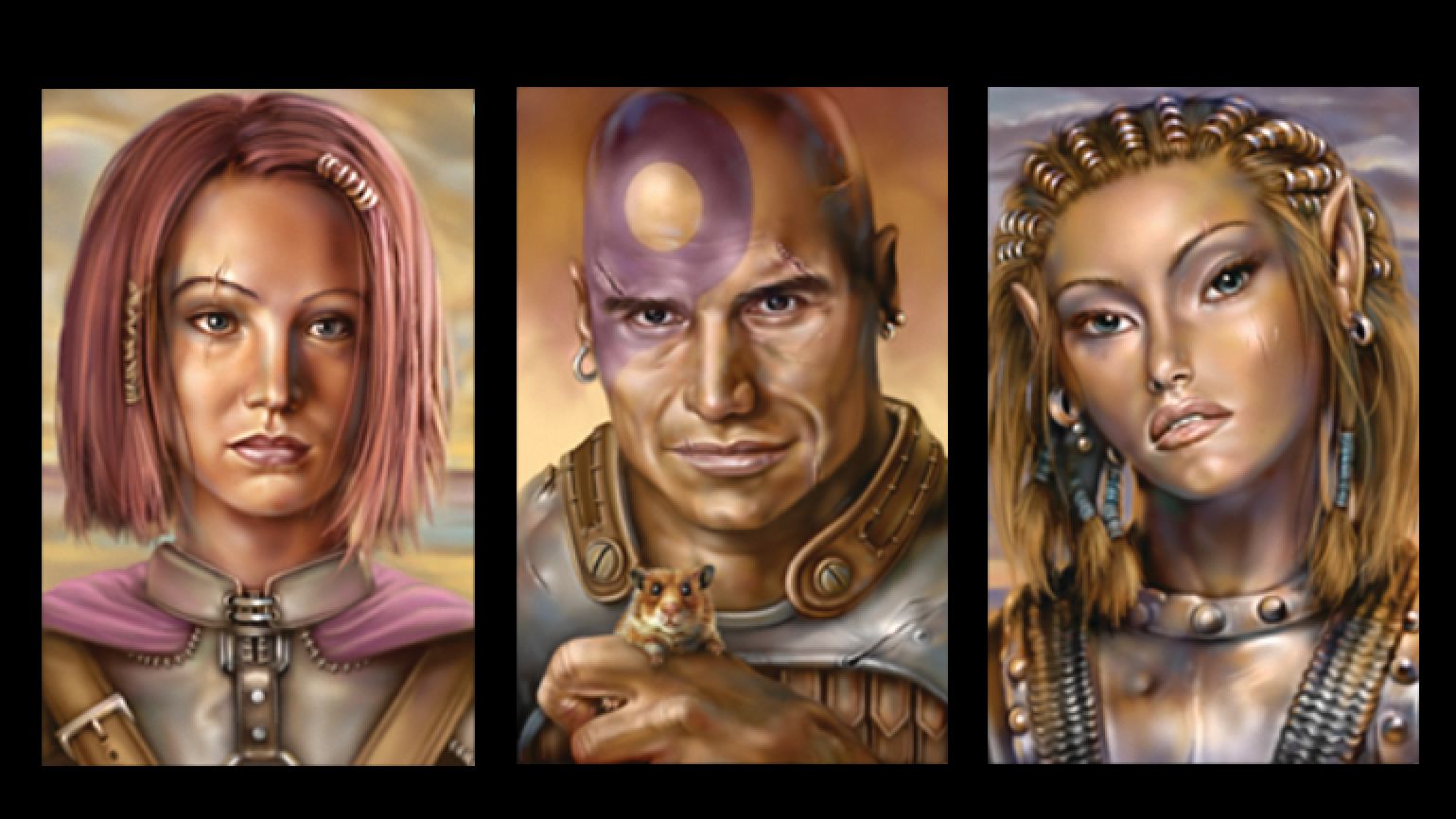 Baldur's Gate Character Portraits