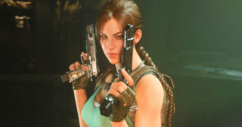 Here's your first look at the Lara Croft Operator Bundle in Call of Duty: Modern Warfare 2