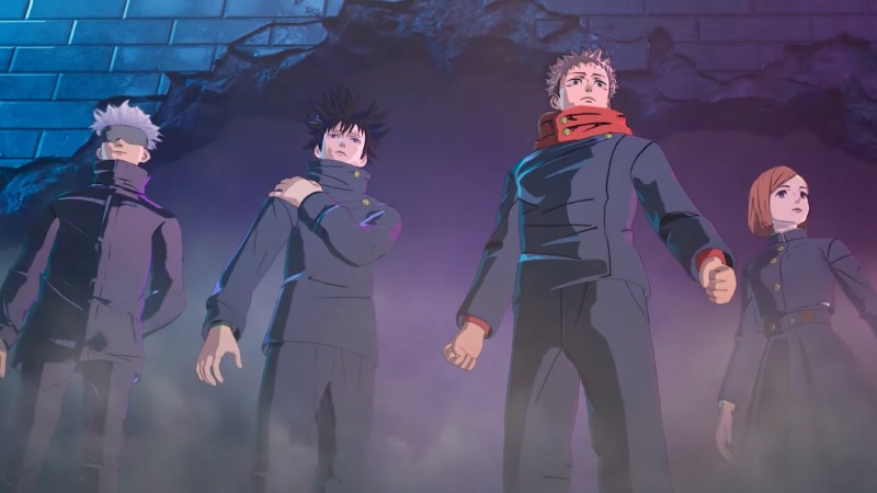 Jujutsu Kaisen’s Gojo, Megumi, Nobara, and Yuji Coming To Fortnite Next Week