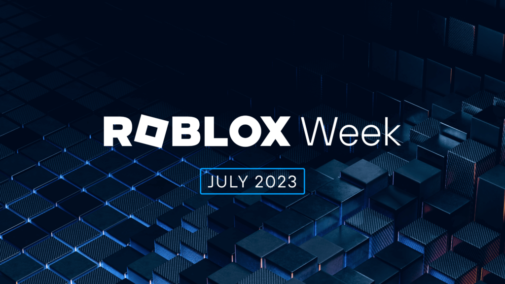 Roblox Week 2023: Innovation in Action