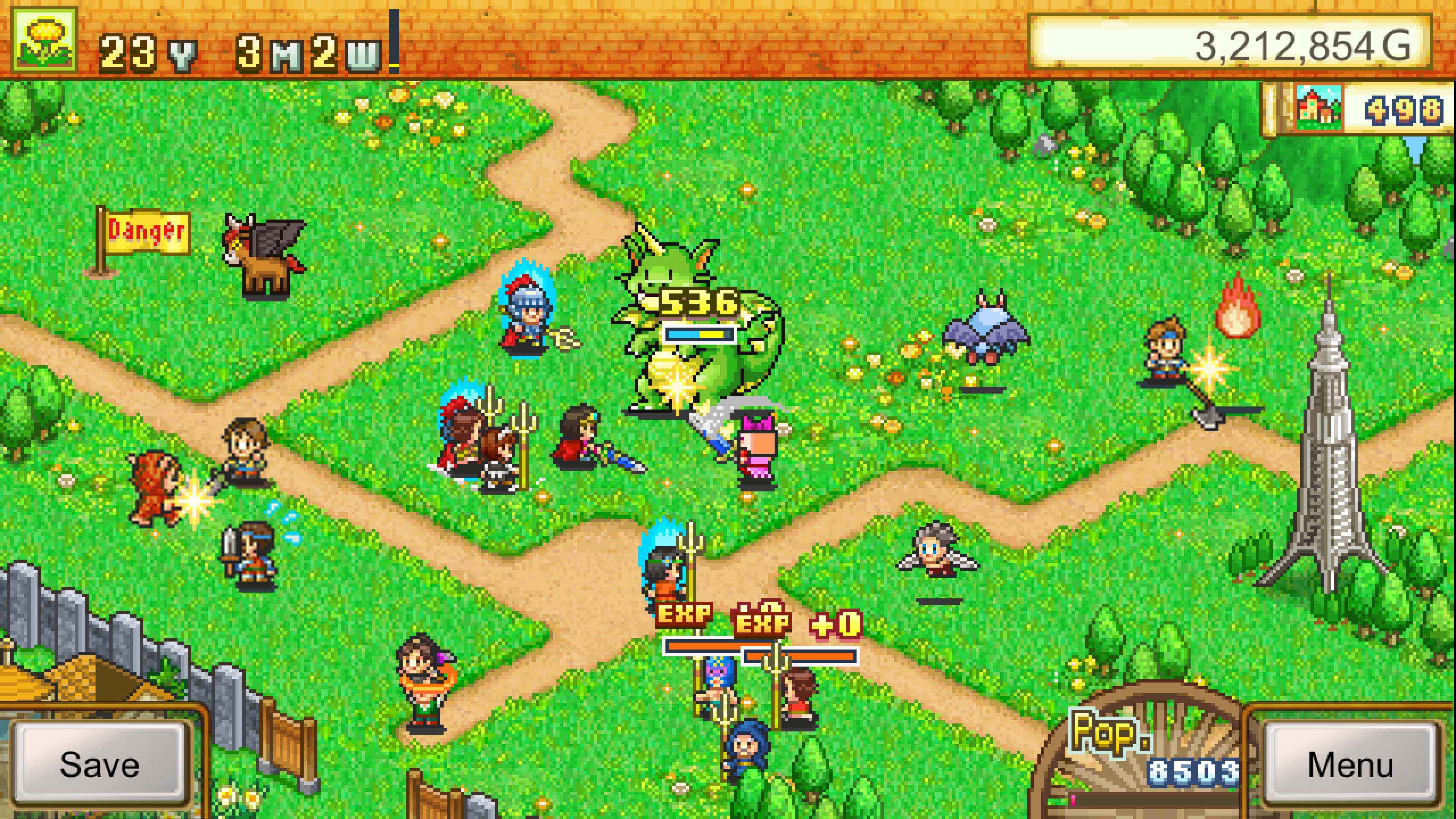 kairosoft dungeon village