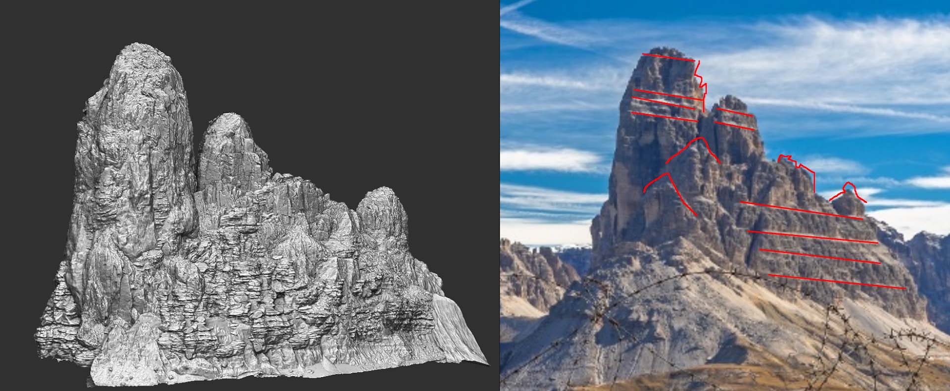 Isonzo comparison shot