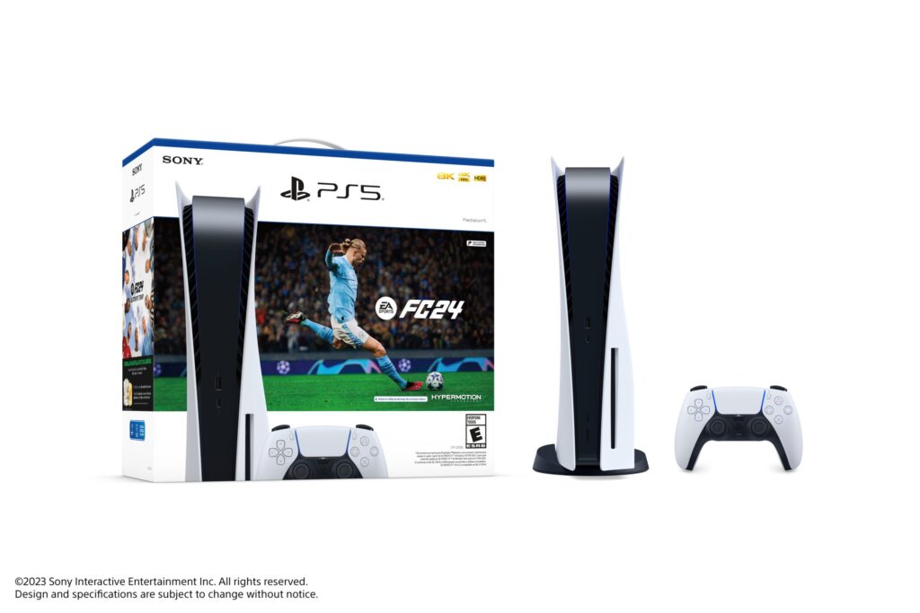 (For Southeast Asia) PlayStation 5 Console – EA Sports FC 24 Bundle coming September 29