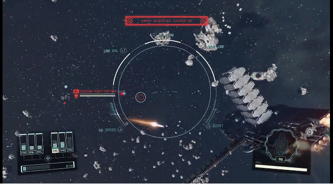 Starfield Player Builds Ship Enemies Can't Hit Because It’s a Giant L