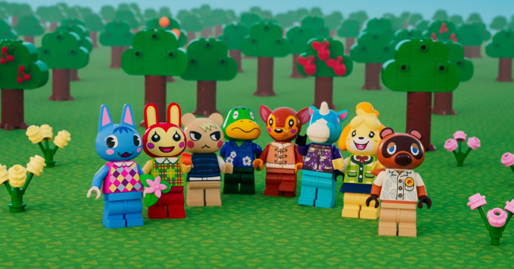 Here’s a first look at the Animal Crossing Lego sets