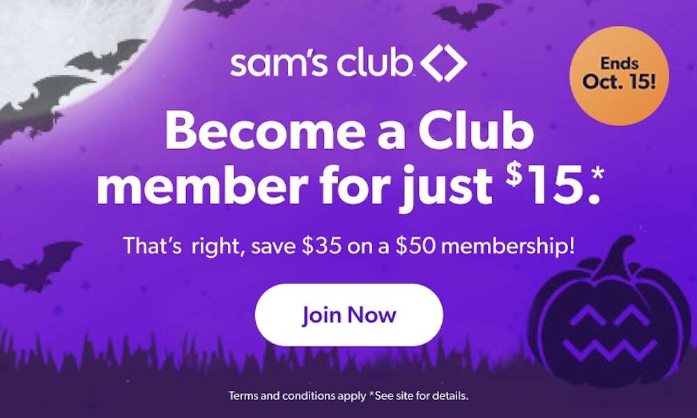 Sam's Club 1-Year Membership Is Only $15 For A Limited Time