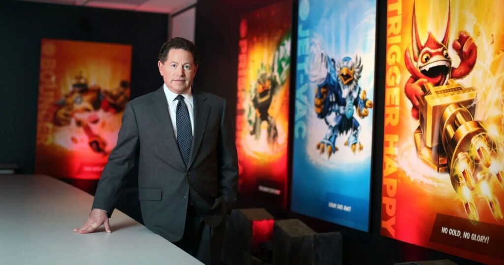 Activision Blizzard CEO (and James Corden fan) Bobby Kotick is out – but not just yet