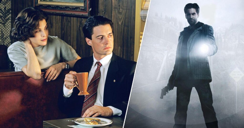 Now that I'm finally watching Twin Peaks, Alan Wake makes a lot more sense to me