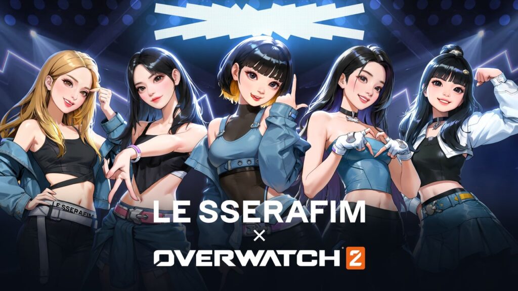 Le Sserafim is headed to Overwatch 2. Photo credit: Han Myung-Gu/WireImage