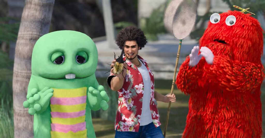 Sega put a whole Animal Crossing into the new Yakuza game