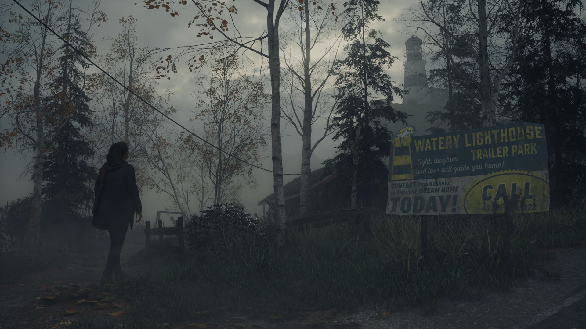 Screenshot from Alan Wake 2