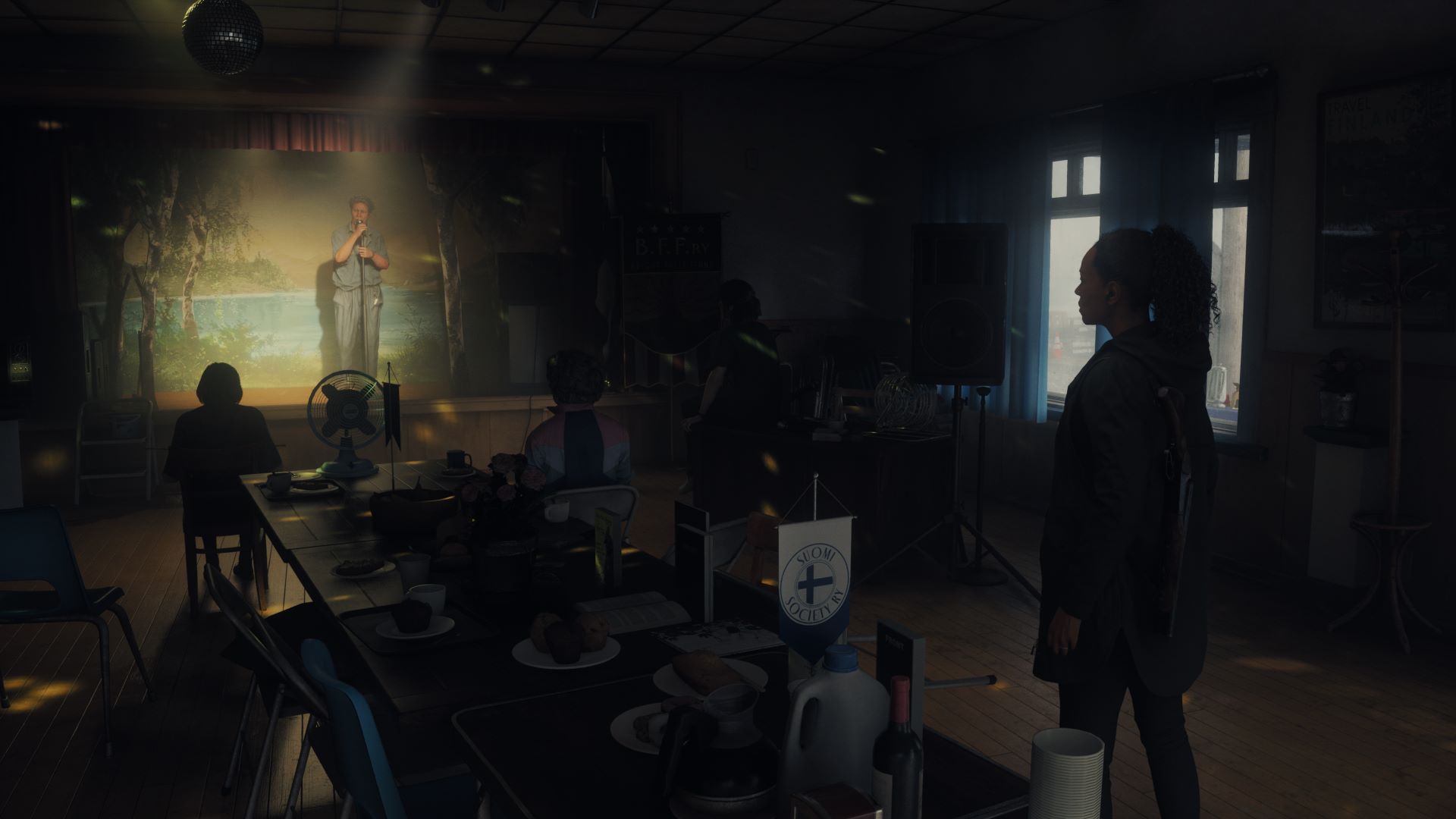 Screenshot from Alan Wake 2