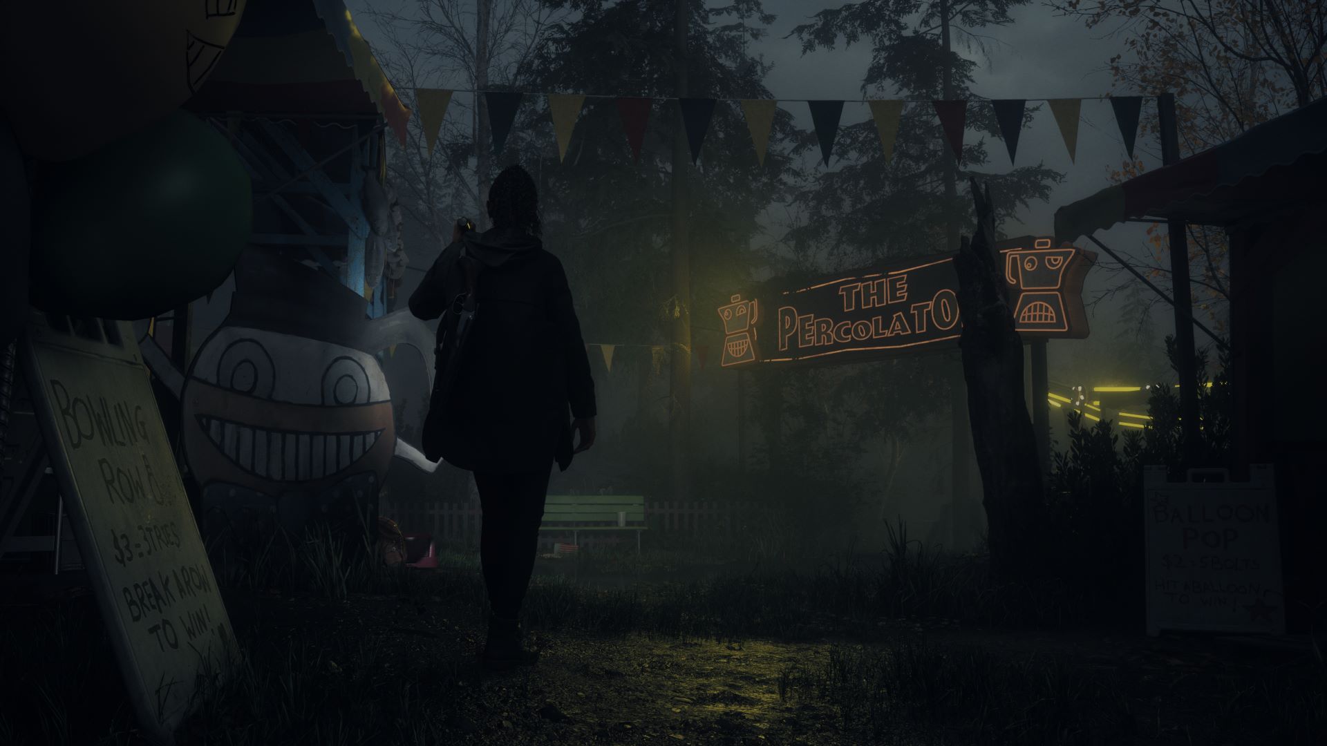 Screenshot from Alan Wake 2