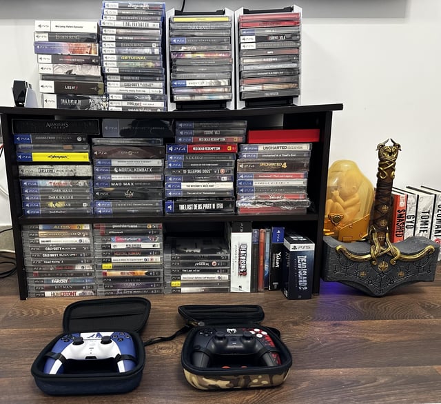 My PS3, PS4 & PS5 collection