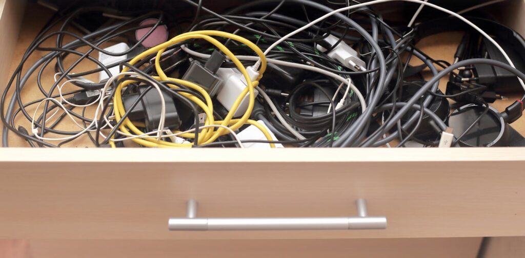 What you should (and shouldn't) do with all of your old phone chargers and other e-waste