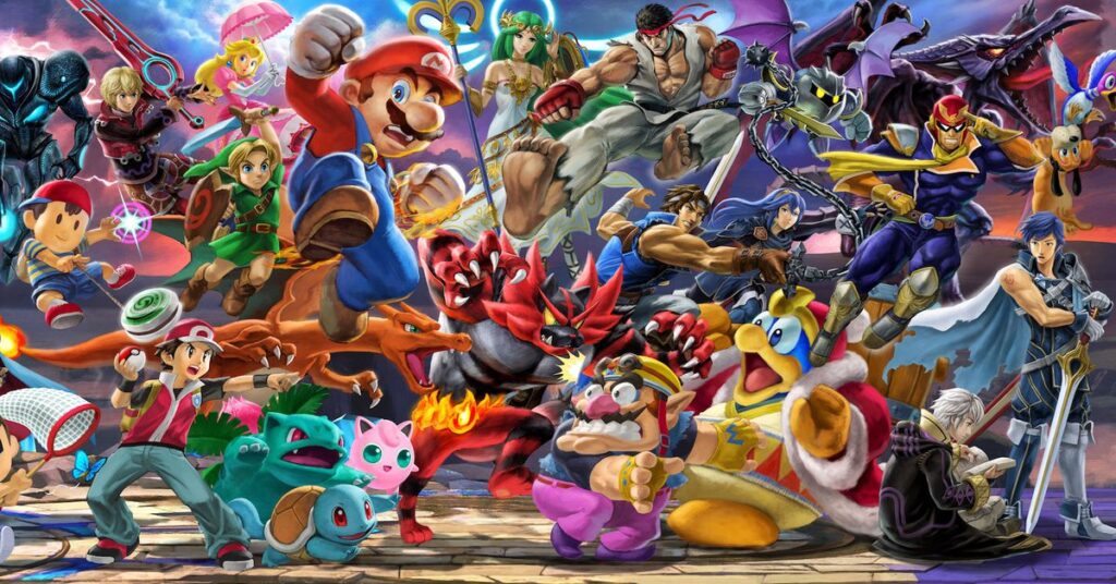 Nintendo’s new OLED Switch bundle includes Super Smash Bros. Ultimate for free