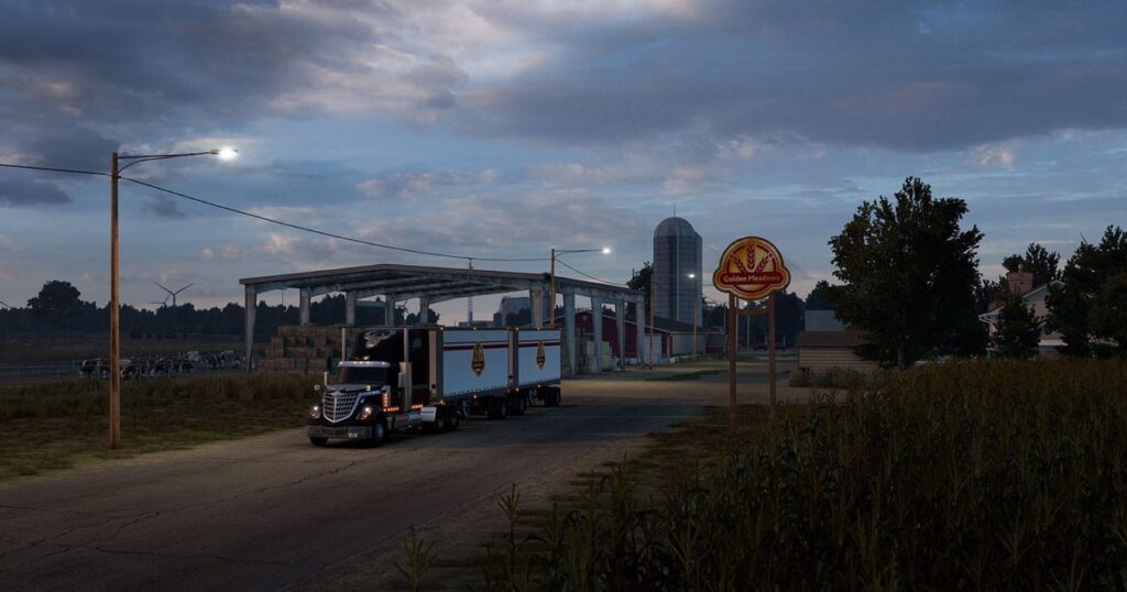 American Truck Simulator's Kansas expansion arrives next week