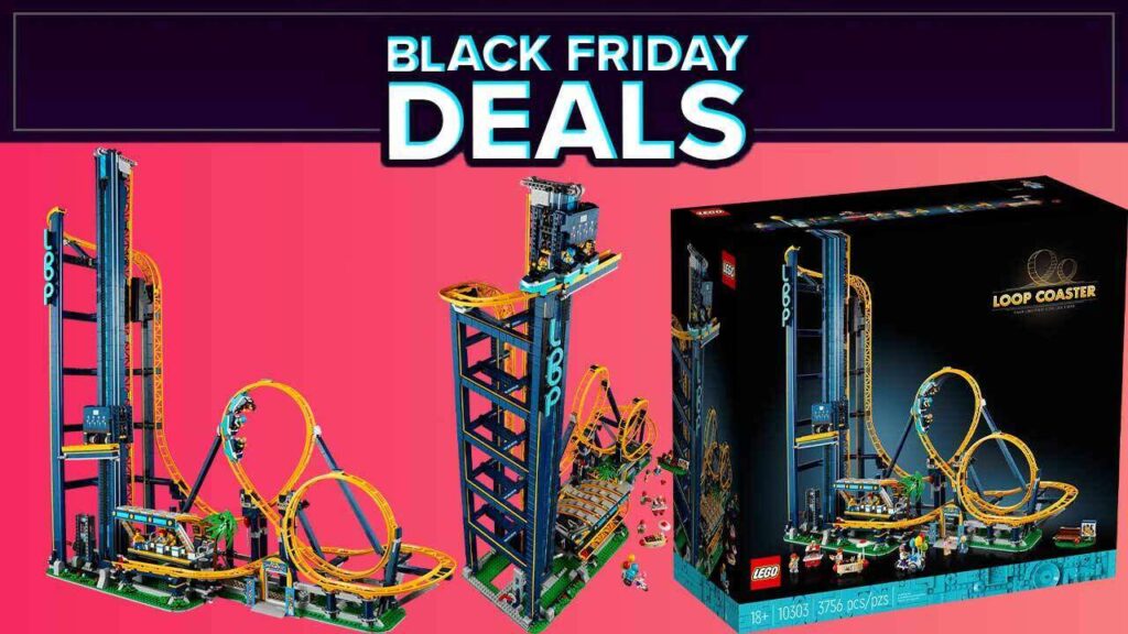 Build A Huge Rollercoaster Out Of Lego With This Black Friday Deal