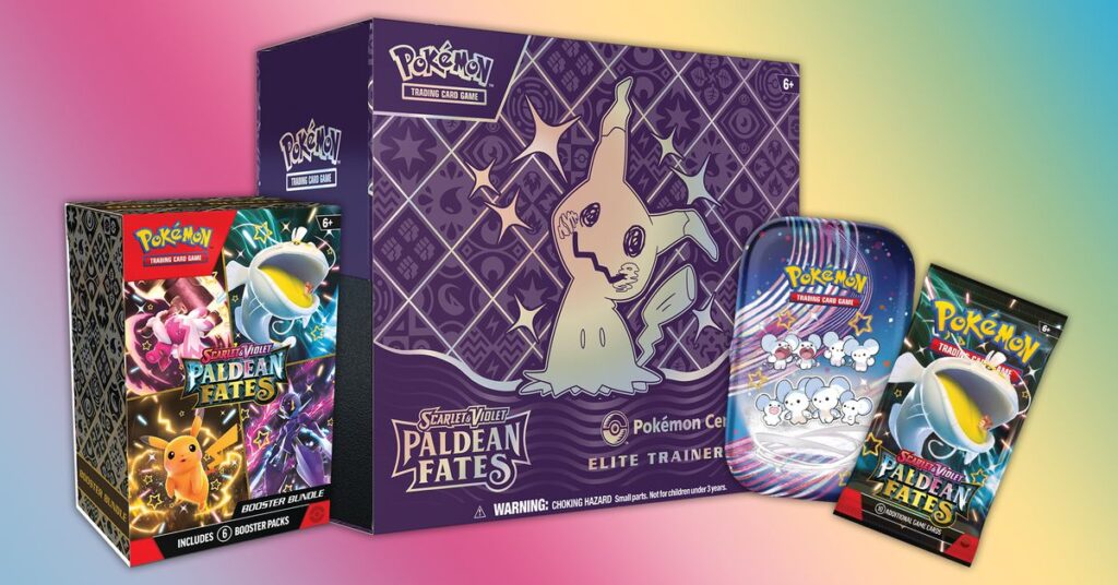 Where to pre-order Pokémon TCG: Scarlet and Violet — Paldean Fates sets before they launch