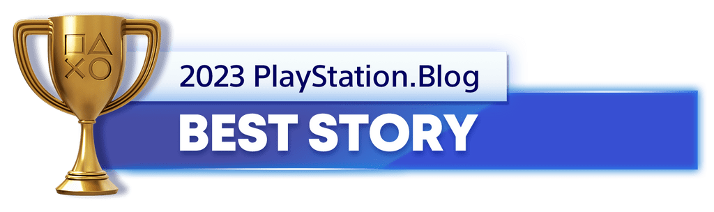 Gold Trophy for the 2023 PlayStation Blog Best Story Winner