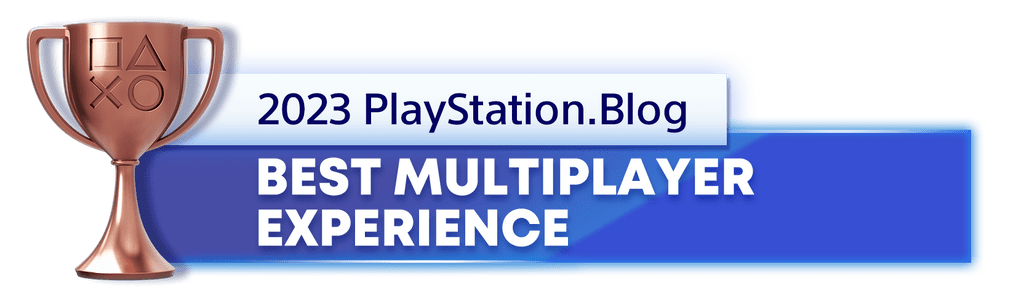 Bronze Trophy for the 2023 PlayStation Blog Best Multiplayer Experience Winner