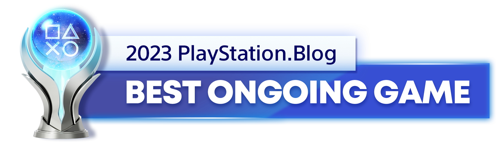  "Platinum Trophy for the 2023 PlayStation Blog Best Ongoing Game Winner"