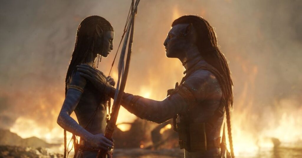 One extended Avatar: The Way of Water scene has Jake and Neytiri going full Rambo