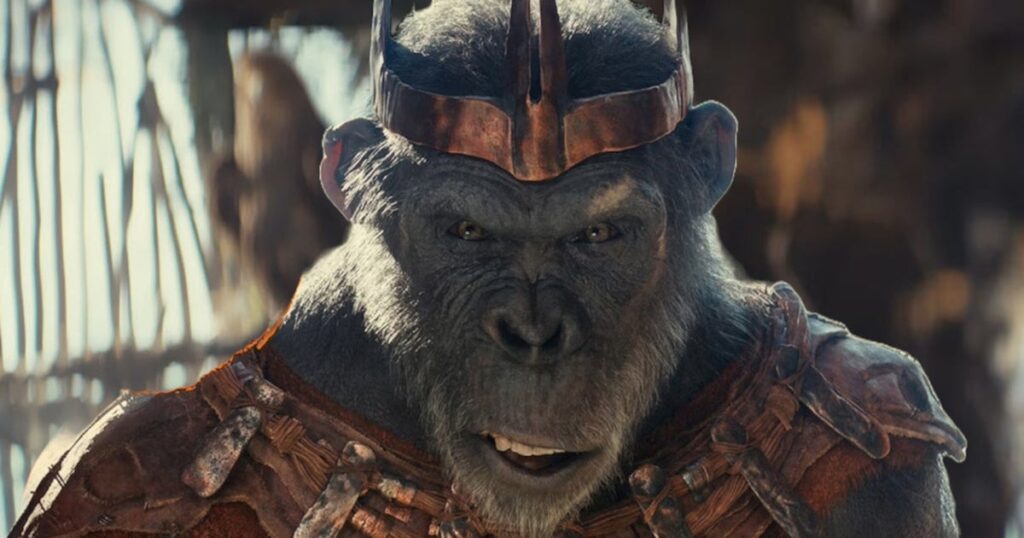 Kingdom of the Planet of the Apes director describes the movie as "Apocalypto with apes"