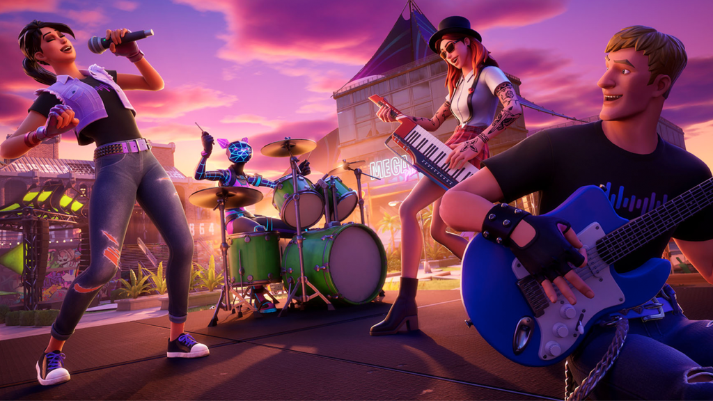 Epic Says Rock Band Controller Support a 'Priority' for Fortnite Festival