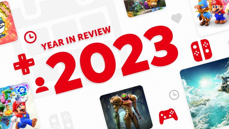 Update: Nintendo's 2023 Year In Review Wrap-Up Is Now Live