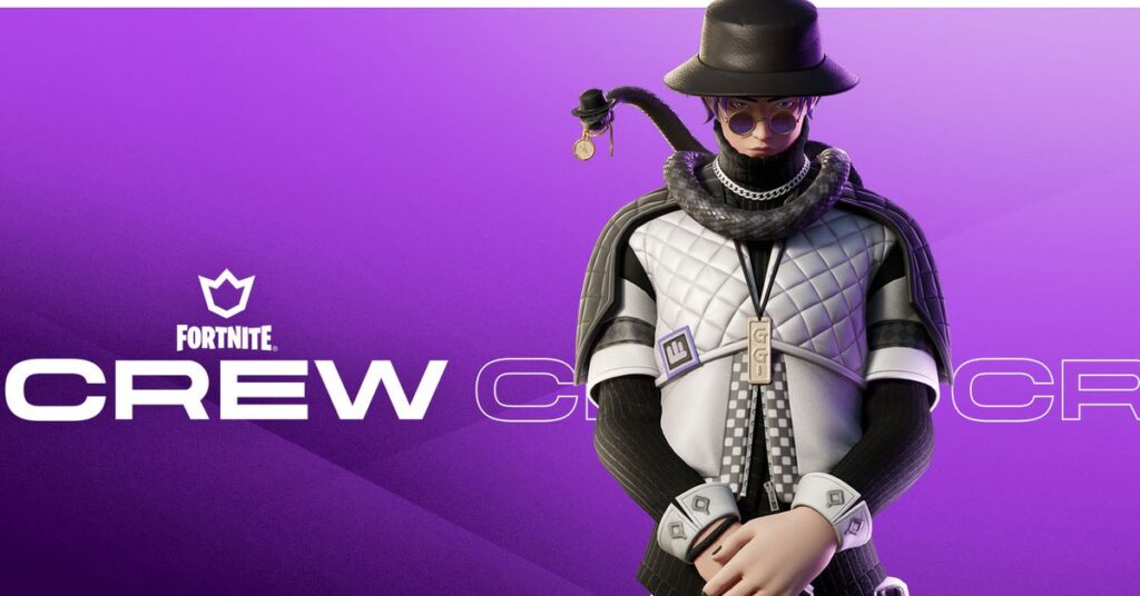 Fortnite Crew Pack and skin for January 2024