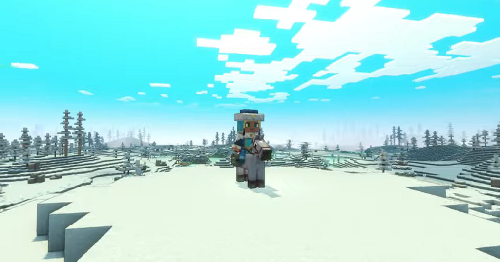 Minecraft Legends development ends with the Lost Legends: Snow vs Snouts challenge event