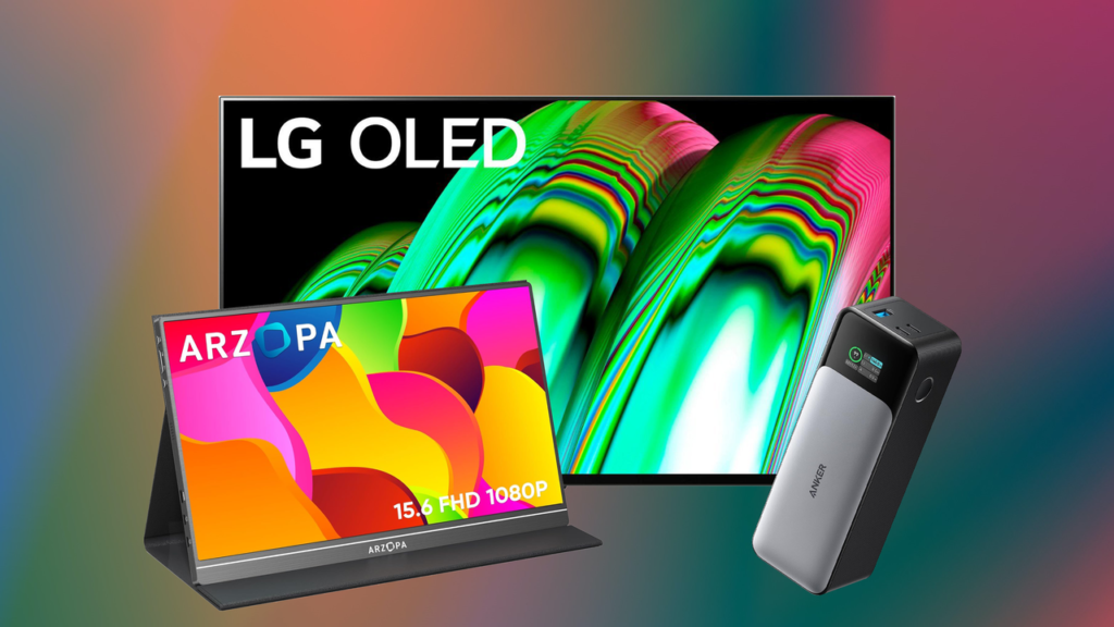 Daily Deals: LG 48" A2 Series 4K OLED TV, ARZOPA 15.6" Portable Monitor, Anker PowerCore 737